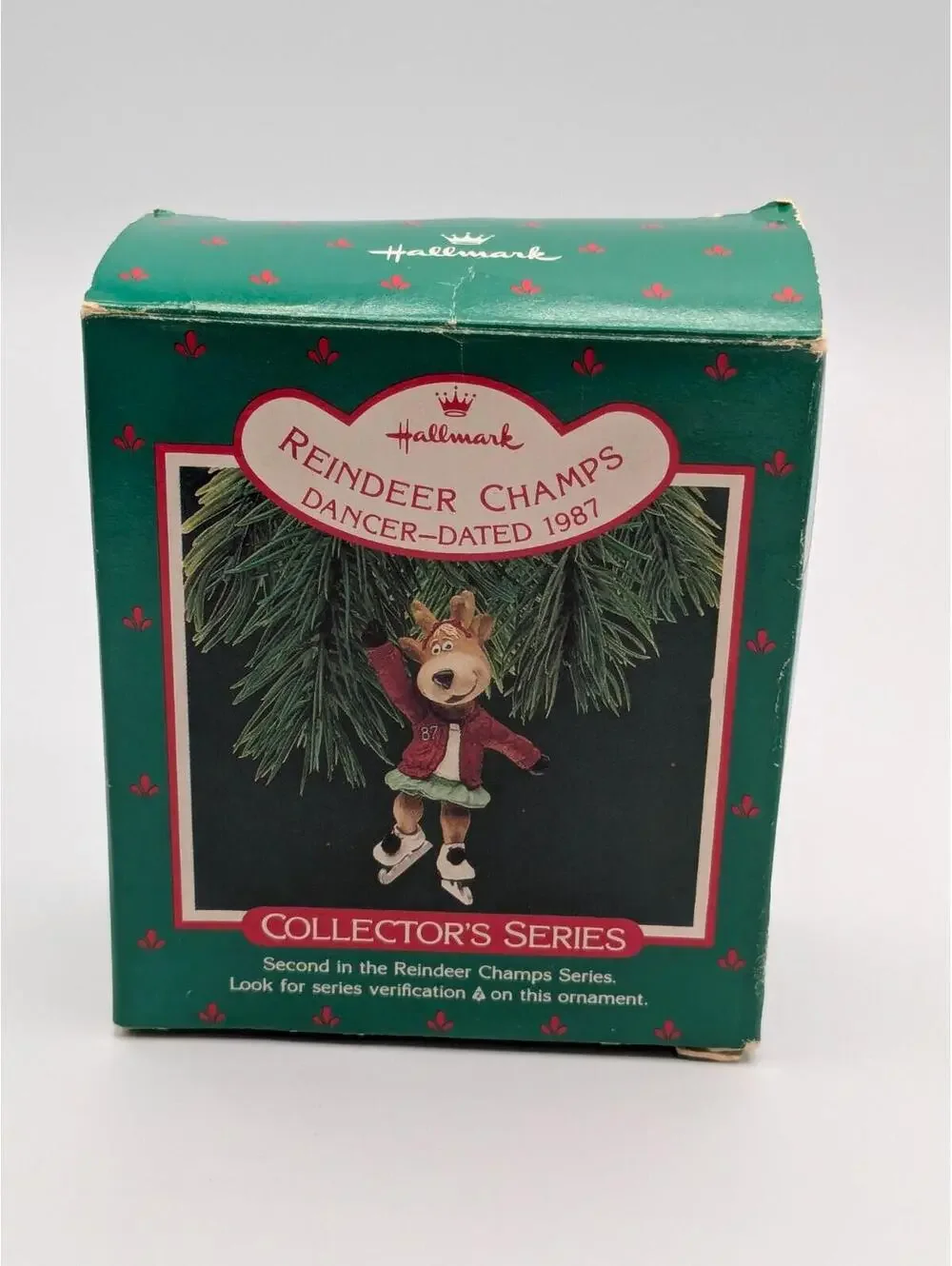 Hallmark Keepsake Reindeer Champs Dancer 1987, 2nd in the Reindeer Champs Series